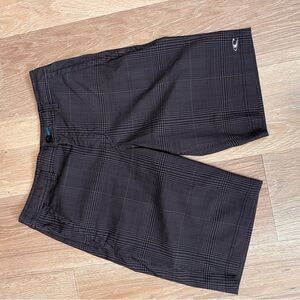 O'Neill Black Plaid Men's Shorts